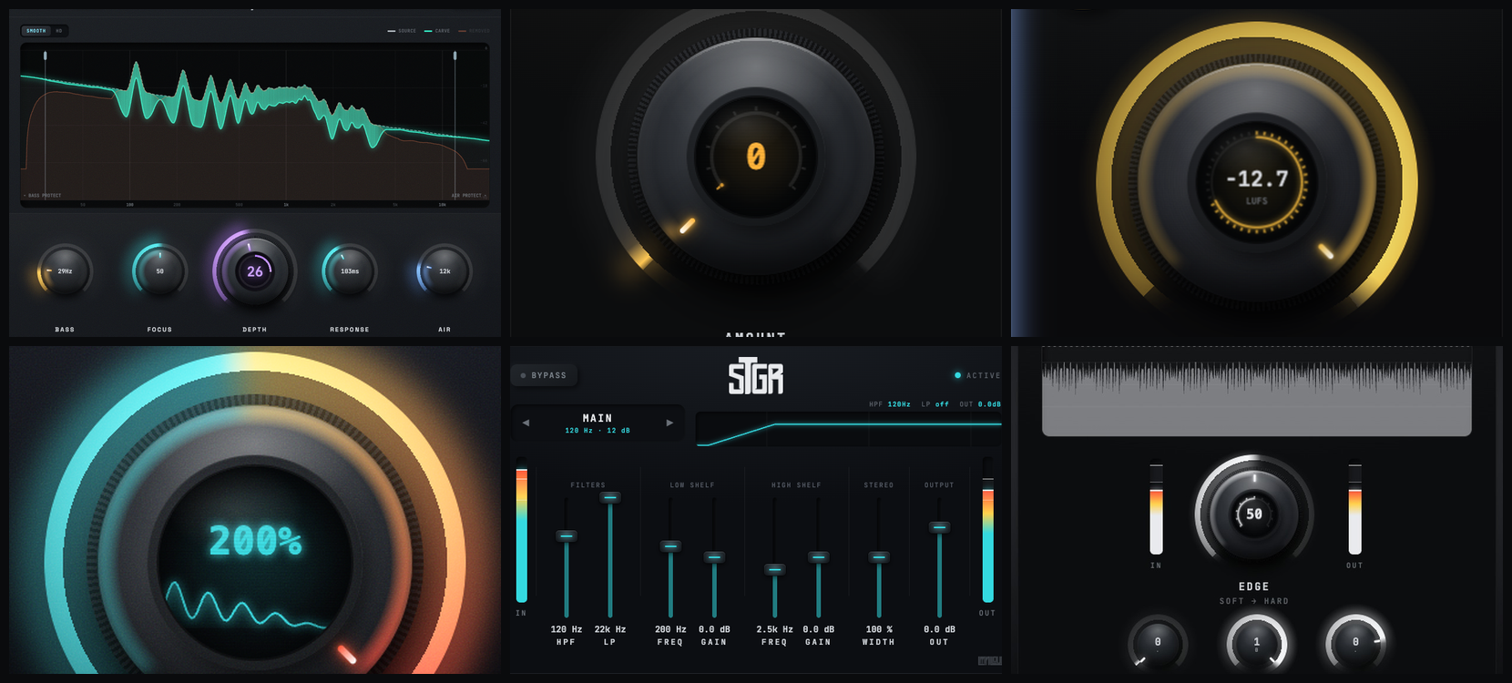 All six LMNLLOUD plugins
